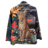 Trendy Colbert met Opvallende Print - One Size Fit (38-42)