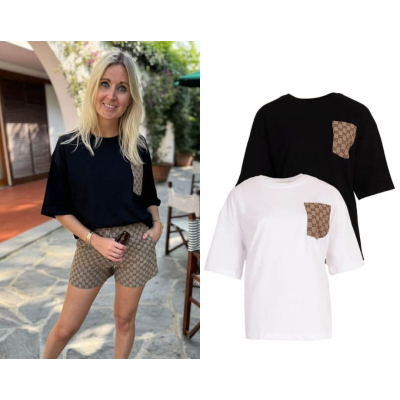 shirt met opdruk zakje